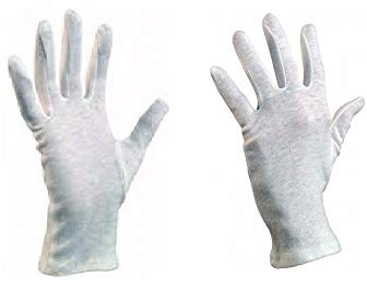 Baumwollhandschuhe (24 Stück) Schutzhandschuhe, Baumwolle Handschuhe, Stoffhandschuhe, Cotton Gloves, Arbeitshandschuhe, Sporthandschuhe | Damen Herren Kinder | Größen XS, S, M, L, XL, XXL (7/S)