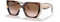 Prada 0PR 15WS Occhiali, Rosa (Havana Pink/Brown Pink Shaded), 54 Donna