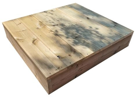 Gradino modulare,Gradino in Legno per accedere ad una Porta o per creare una Scala- Vinuovo - 6 tavole l80 cm H17 cm