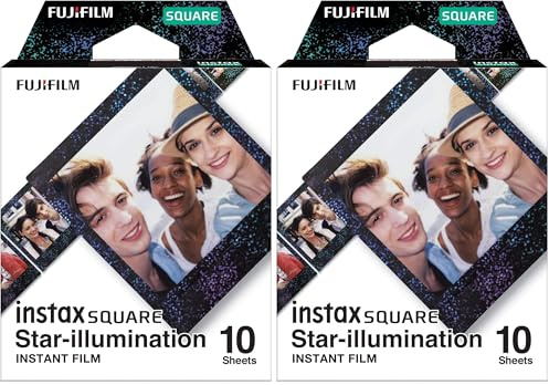 INSTAX Square Film Star Illumination, 10 Stück (Packung mit 2)