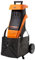 Lawnmaster FD1501 Elektrischer Holzhäcksler 15 A, 3,8 cm Schnittdurchmesser, max. 10:1 Reduzierung