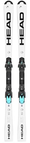 HEAD - Set Ski Wcr E-SL Rebel Fis SW + Bindung FF St 16 Herren – Herren – Größe 156 – Weiß