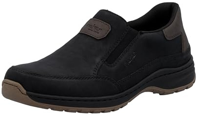 Rieker herr 03365 tofflor, svart, 42 EU