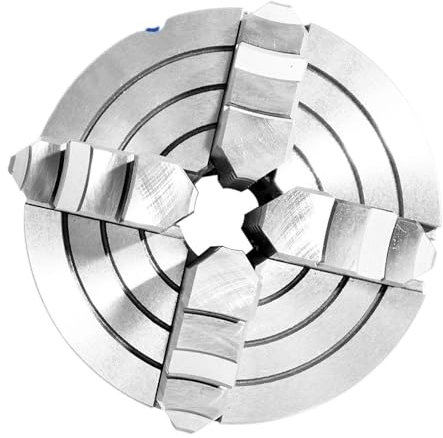 TBGCXJSV Mandrin Manuel indépendant à 4 Mors, K72-125/160/200/250 (4,92/6,3/7,87/9,84 pi), pour Tour mécanique pour Le Traitement du Bois (K72-160)
