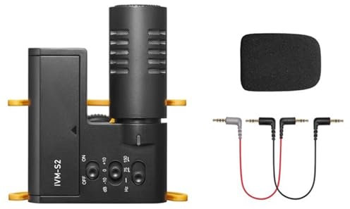 IVM Micrófono direccional Podcaster reduce el ruido de los músicos y video blogger mejora el sonido