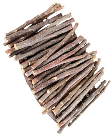 ifundom 200g Bâtonnets De Café pour Mastication Friandises Bois Naturel Jouets Petits Animaux Lapins Hamsters Etc