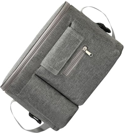 PAMINGONO Bolsa Organizadora para Cochecito de Nylon Agarre Firme Adecuado para Llevar Pañales y Biberones Paseo del Ñiño