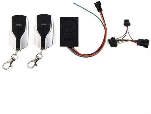 CNANRNANC E-Bike und Elektroroller Diebstahl-Alarm 36-72V, mit Doppelschalter für Dualtron Thunder Victor Ultra, für Kaabo, für Mantis für WOLF(A)