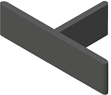 150 Stück GalaPower 2 mm Fugen-T-Stücke für Terrassenpflaster, 10 mm Bauhöhe