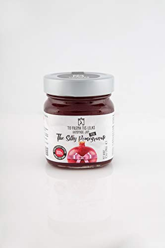 To Filema Tis Lelas Mermelada de Granada, 2x240g | Confitura casera sin azúcar añadido producto artesanal griego de calidad peso total 480g