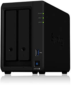 Synology DS720+ 12To NAS 2 Baies avec 2 x Disques Durs Toshiba N300 de 8To