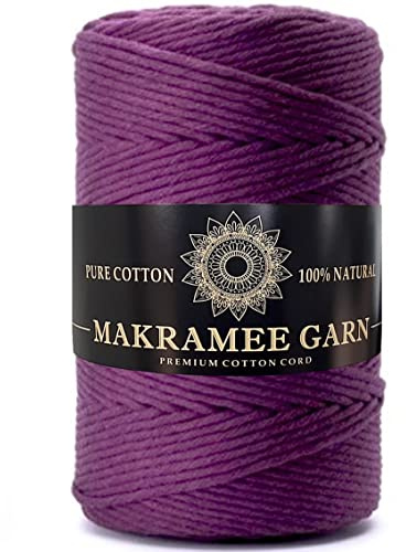 Makramee Garn. Baumwollgarn. Kordel Für Handwerk. Makramee Baumwollkordel.