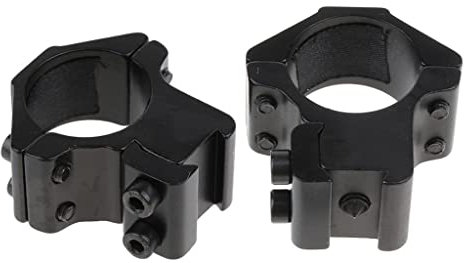 25.4mm 1 Scope Mount Rings Fits 11mm Dovetail Rail Flashlight Low Profile