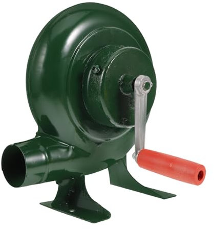 CIYODO Ventilateur De Barbecue Portable Manuel Souffleur à Air Pour Camping Allumage De Feu Pour Grillades Et Feux De Camp Outil Léger Et Pour Extérieur
