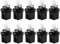 Lot de 10 ampoules de tableau de bord DC 12 V 2 W 30 MA pour éclairage de tableau de bord de voiture - Ampoules génériques avec connexion directe - Installation facile
