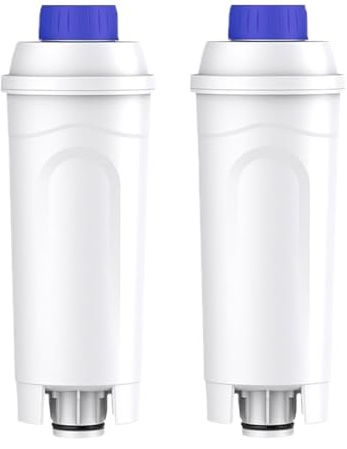Filtros De Agua For Café, Compatibles Con Delonghi, Filtro De Agua DLSC002, Compatibles Con Delonghi, Cafetera Completamente Automática(2pcs)