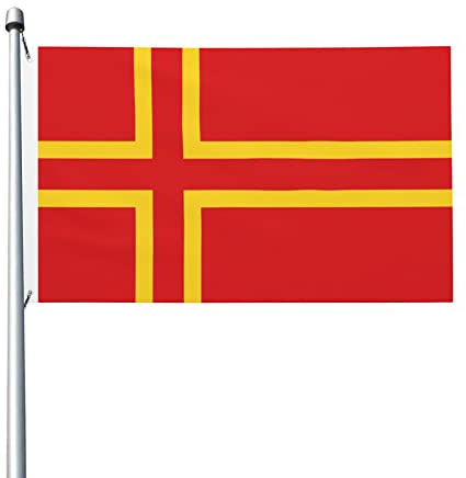Normandie Drapeaux De Jardin Drapeau Décoratif Double Face Bannière Décorative Imperméable Pour Vacances Maison Porche 3X5 Ft