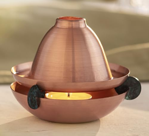 Kupfer-Duftlampe – für ätherische Öle und Duftwachse