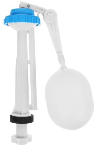 AMUSLESUR Toilet Fill Valve Replacement Kit Plastic Float Ball Dual Flush Valve for Standard Wc Toilet Tank Repair