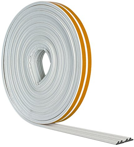 STORMGUARD 05SR779006MW 6 m Acoustic Silent Seal and Draught Excluder - White