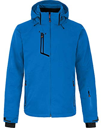 Bergson Nano Light | Herren Skijacke - Normal-/Kurz-/Langgrößen, wasserdicht (20.000 mm) & verschweißte Nähte, Winddicht & atmungsaktiv (20.000 g/m²), unwattiert & gefüttert, elastisch, wasserdichte