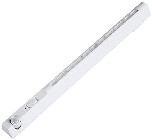 Maclean MCE235 LED Kabinettlicht mit PIR Bewegungsmelder 3m Reichweite Schranklampe Küchenlampe Kleiderschrank Beleuchtung Auto On/Off 4000K 3 Stück Set