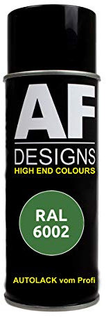 Alex Flittner Designs RAL Lackspray Autolack Sprühdose Spraydose RAL6002 LAUBGRUEN matt