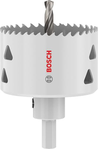 Bosch 1x Multi Material arbored Hole Saw | for Steel, Drywall, Ø 67 mm, Professional Accessory Drill Driver