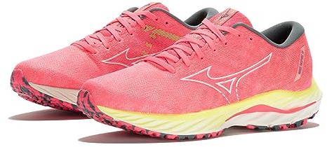 Mizuno Wave Inspire 19Water Scarpa Donna, H Vpink Swhite Luminoso, 38 EU