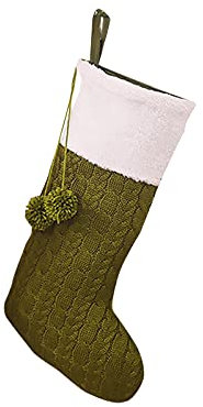 TianWlio Weihnachtsbaum Dekoration Nikolausstrumpf Familienparty-Socken, Urlaub, zum Aufhängen, Kamin, Dekoration, Dekoration, Socken, Weihnachten, Weihnachten, Heimdekoration Kamin