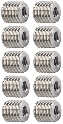 Insert fileté M3, Inserts Filetés à écrou de Réduction Femelle Mâle Inserts Filetés pour les Impressions 3D pour le Bois