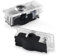 JOBOUND 2Pcs Projector Shadow LED Car Door Welcome Light For CLS CLA W117 W218 W219 CLASS E C Couple A207 C207 car puddle lights (Size : For M-ercedes Benz)
