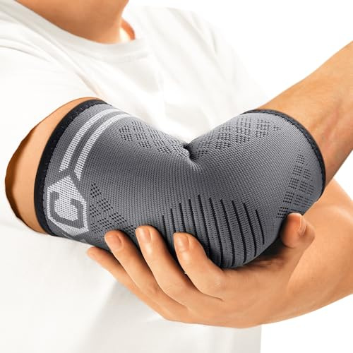 CAMBIVO Ellenbogenbandage x2, Tennisarm bandage für Damen Herren, Arm Bandage Ellenbogen geeignet Arthritis, Sehnenentzündung, Ellenbogenschoner für Sport, Golferarm und Tennisarm Armbandage