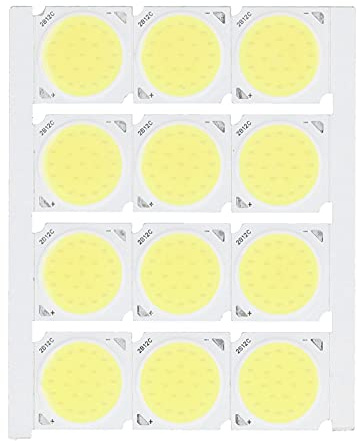 Haofy COB-Lichtquelle, LED-Chip, einseitige Lumineszenz, effektiver Sichtschutz für Projektoren, Downlights für Heimwerkerlampen, Außenleuchten, Lampen