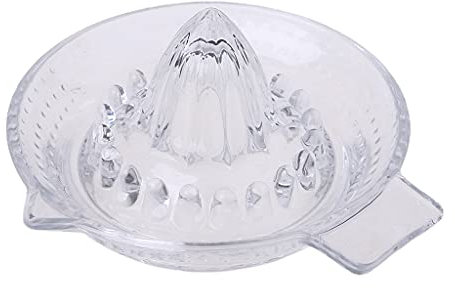 XFUYI Glass Manual Juicer Citrus Fruit Juicer Kitchen Orange Lime Lemon Squeezer Fruit Press Juice Machine Fruit Extractor Glass
