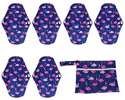 COLLBATH Binden Für Damen Menstruationsbinden-set Wiederverwendbare Binden Mit Außenschicht