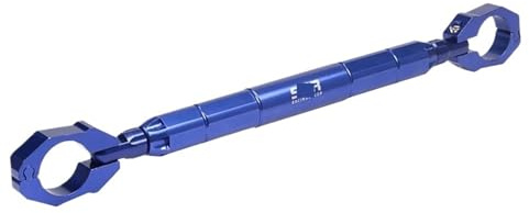 HYPERICIN Barra di Rinforzo Manubrio Barra Porta Telefono Universale per Motocicletta da 25 Mm A 28 Mm per Rafforzare L'equilibrio del Manubrio Traversino Manubrio Moto(1)