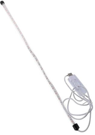 Yardwe 50cm LED Lichtleiste für Saxophonzubehör mit Flexibler Abs Metallkonstruktion Hohe Helligkeit für Holzblasinstrumente und Klarinetten für Reparaturen im Zufälliger Stil