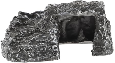 ifundom Piattaforma per Tartarughe Resina Rampetta per Decorazione Terrario Multi per Soleggiamento e Tartarughe e Rettili