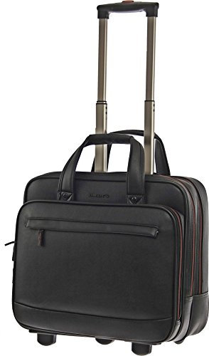 AKTIONSWARE & Sonderposten Arbeitstasche Pilotenkoffer Business-Trolley Flugbegleiter Aktentrolley Business Messenger Bag Tasche