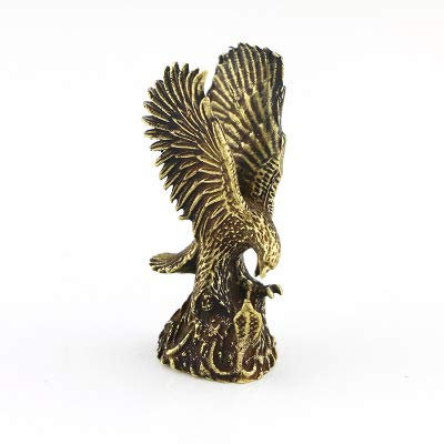 Fashion158 Antik-Bronzefigur Adler, Adler aus reinem Kupfer, kleine Ornamente aus der Antike Crafts Collection