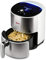 Girmi FG95 Friggitrice ad Aria EcoFrit 3,2 Litri. Contenitore e cestello antiaderenti. 8 programmi, 1500W, Bianco / Acciaio