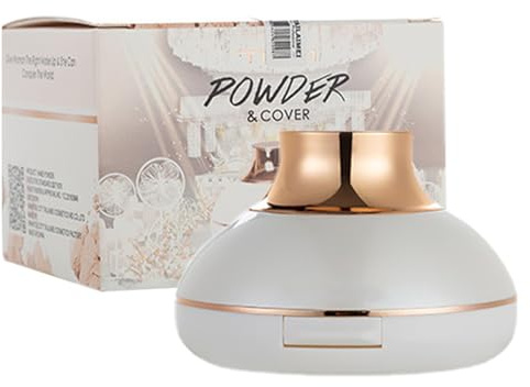 Fond de Teint Poudre Longue Tenue,Fond de teint longue tenue, poudre pressée pour le visage, compacte | Contrôle de la brillance, contrôle de l'huile et ingrédients en poudre à base de Uozonit