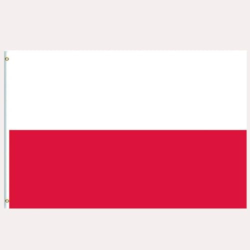 Landsflaggor (90 x 150 cm:Polen)