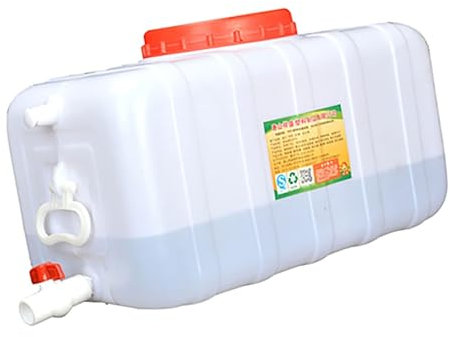TINGMIAN Serbatoio dell'Acqua Secchi Attrezzature Trasporto Autolavaggio,Secchio Viaggio All'aperto, Contenitore L'acqua Tour Autonomi Campeggio con Rubinetto, Bottiglia for Acqua Potabile(30L)