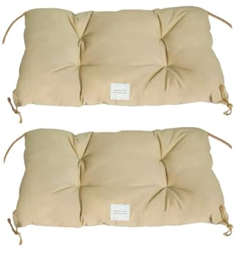 SHENGOCASE 2-Pack 8.7 x 15.7 Soft Cat Kneading Pillow Cushion Bed with Ties for Cat Dog House Perch Shelf, Pad Padding for Cage Kennel Backpack Carrier