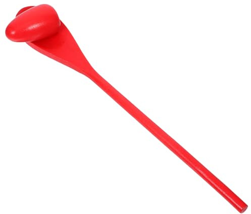 Abaodam Egg and Spoon Relay Race Set, Outdoor Sensory Integration Training Wooden Spoon and Ball, Balance Game for Boys and Active Play Random Color