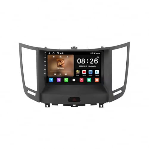 Touchscreen Car Radio for Infiniti FX35 FX37 2009-2012 Car Audio Receivers, Hd Display, Portable Live Navigation, Music Video Player, Bluetooth Fm Radio, 4 Core 2G+32G