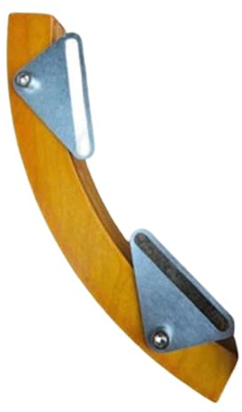 Kdjuope Bloc de Percussion en Bois, Rehausseur de Cercle de Caisse Claire, Accessoire de Caisse Claire, élément D'instrument de Musique, Outil d'entra, Jaune