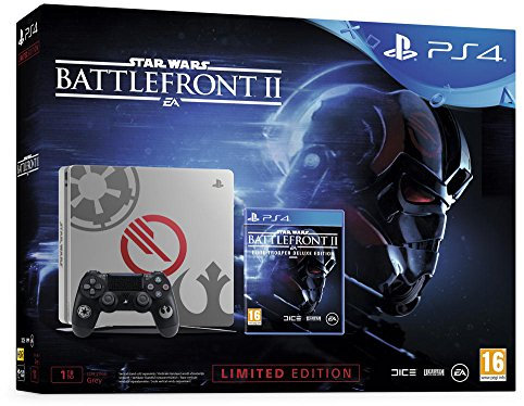 PlayStation, PS4 Slim 1To + Star Wars Battlefront II: Deluxe Edition
